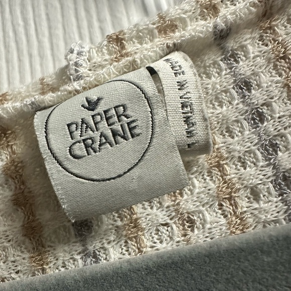 Paper Crane Waffle Knit Hoodie Large - Picture 2 of 7